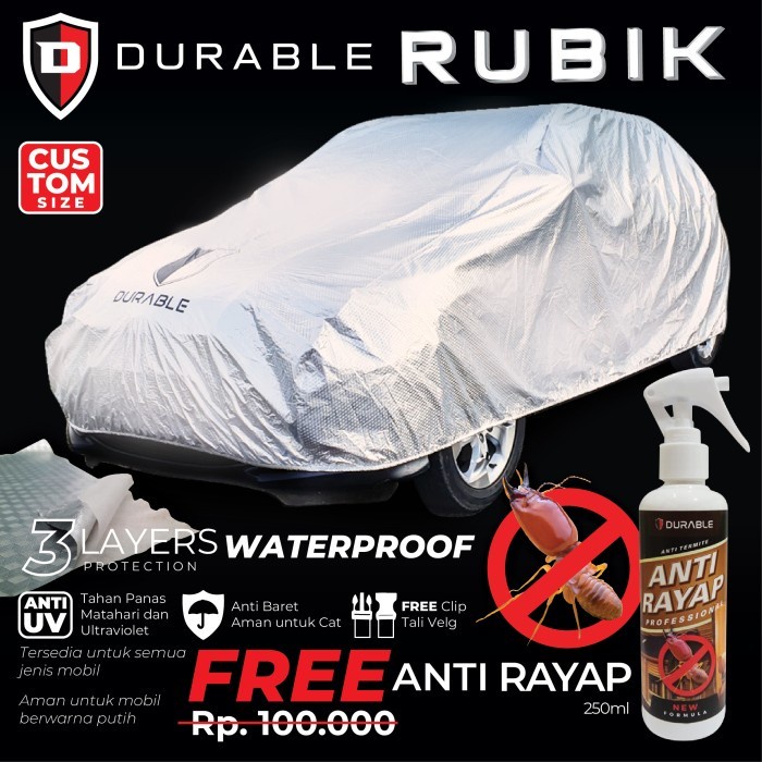 ✅Original Mercy C Series W202 W203 W204 Cover Mobil Rubik Sarung Outdoor Durable Limited
