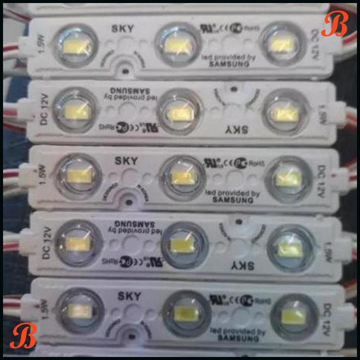 LED MODULE SAMSUNG SKY LAMPU REKLAME LAMPU NEON BOX LAMPU HURUF TIMBUL | EKL