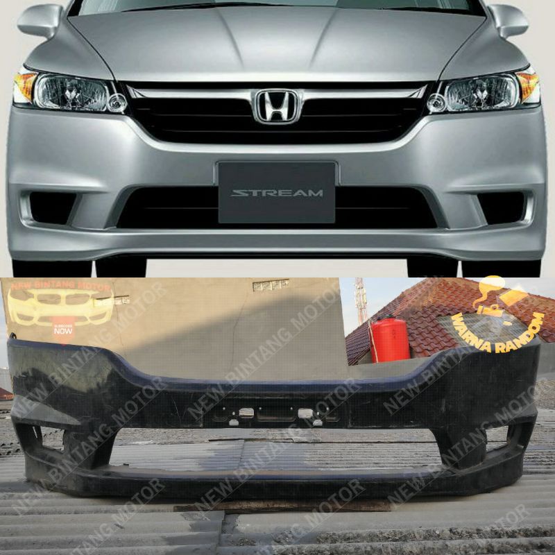 Bumper depan honda stream RSZ RN6 original