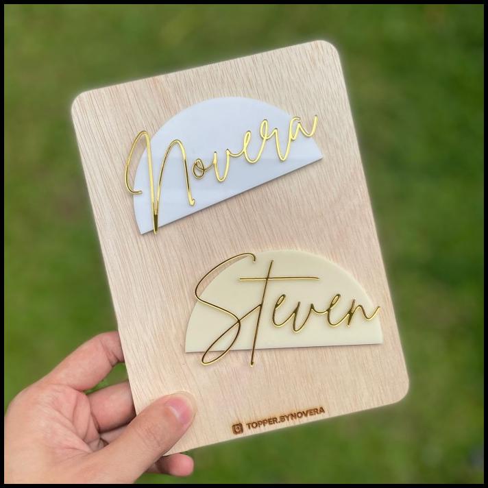 

TERBARU CUSTOM NAME TAG | TABLE TAG | TABLE SIGN