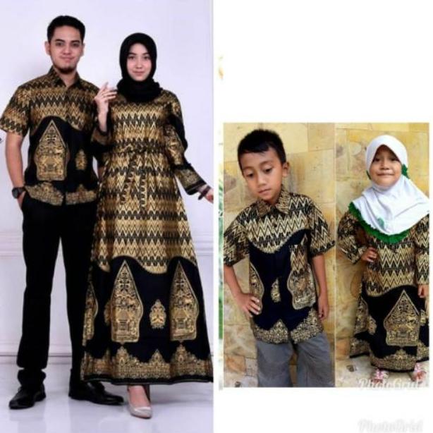 Baju Batik Couple Keluarga Wayang Prada / Batik Kondangan Terbaru / Batik Keluarga Sarimbit 2021