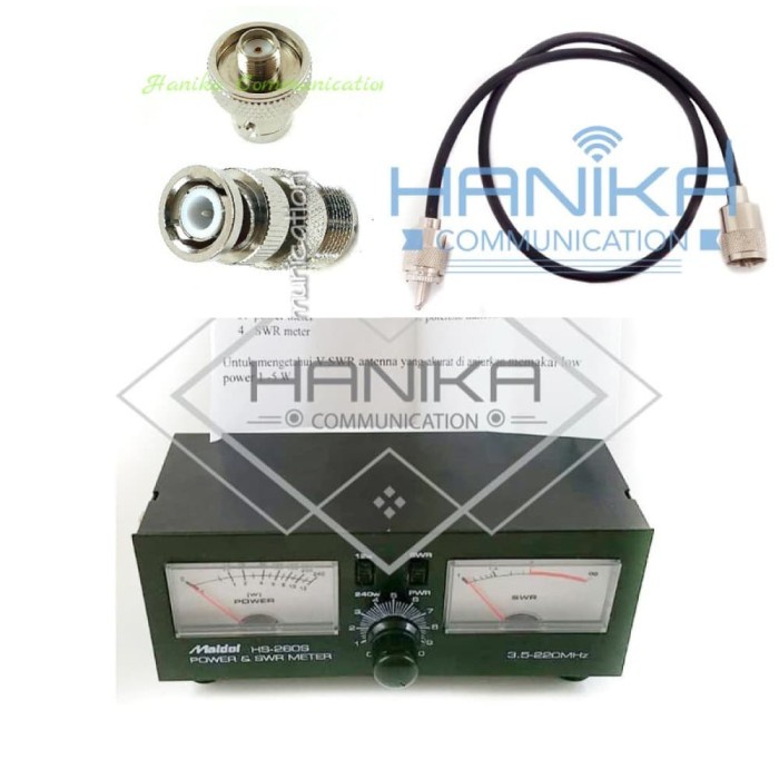 Promo Maldol Hs260 Swr Dan Kabel Jumper Komplit Konektor Ht Cina Rig Baofeng