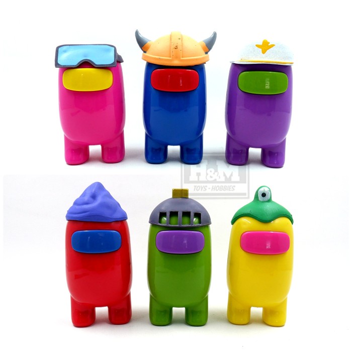 Mainan Figure Among Us Set 6pcs - 1662