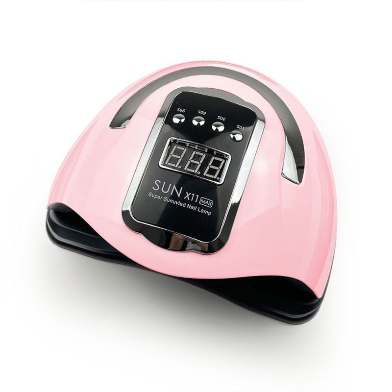 SUN X11 MAX Pink 280W Nail Lamp UV LED/Lampu Pengering Kutek Gel