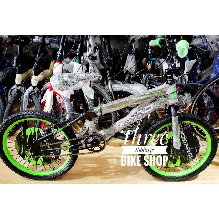 Promo Sepeda Bmx Tango 6023 20 Inch Warna Hijau