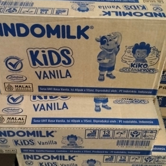 

Susu Uht Indomilk Kids 115 Ml Isi 40 Pcs Rasa Vanila