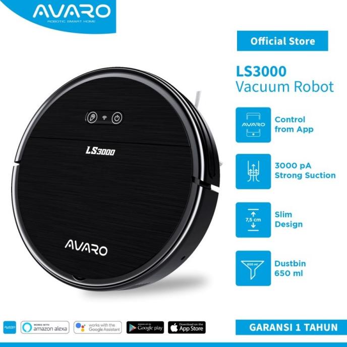 Avaro Ls3000 Robot Vacuum Cleaner Vacum Cleaner Vaccum Cleaner Siantarhoming