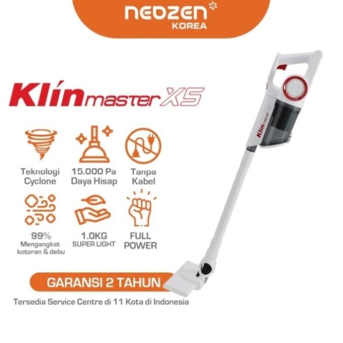Vacuum Cleaner Neozen X5 Klin Master Cordless / Penghisap Debu Laksmitriyana