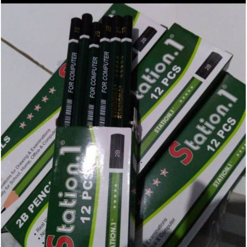 

Pensil 2B STASION 12 pcs/kotak