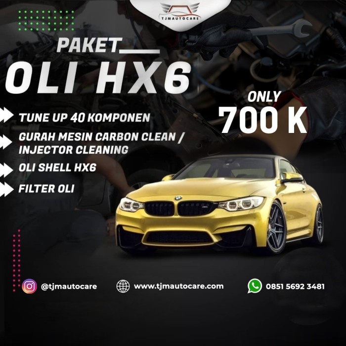 [New] Paket Oli Shell Hx6 By Tjm Auto Care Terbaru