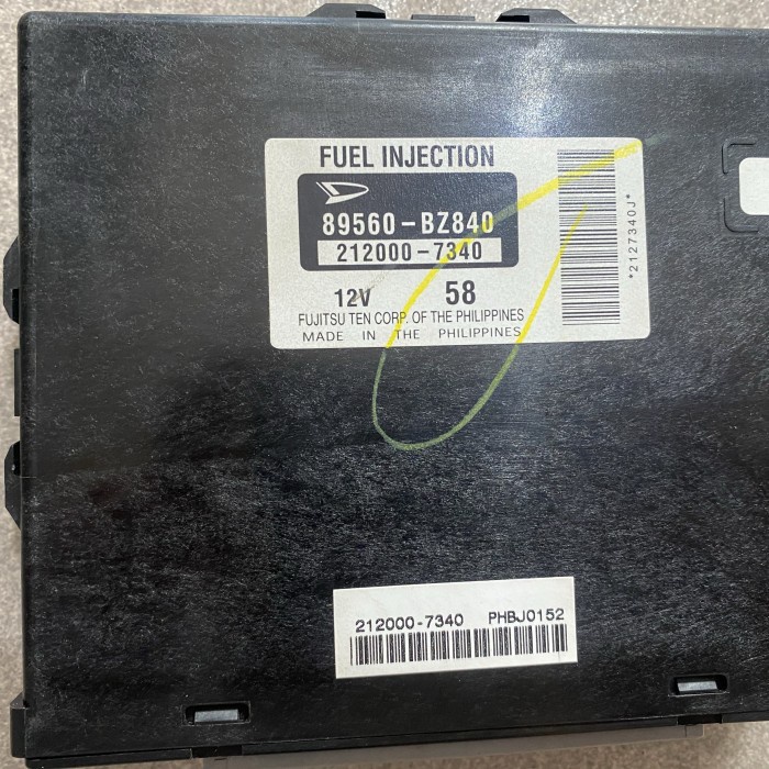 [New Ori] 89560-Bz840 89560-Bz841 Ecu Computer Engine Control All New Avanza Terbatas