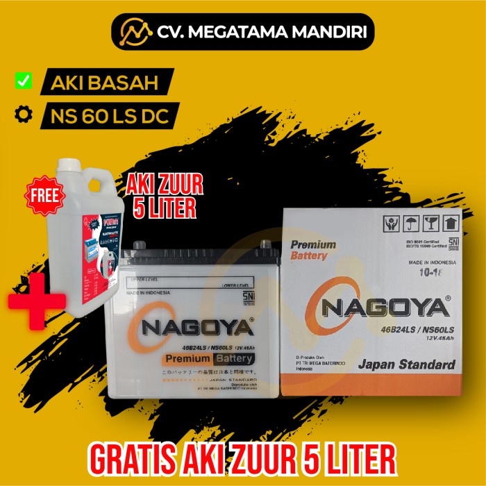 [Baru] Aki Ns 60 Ls Nagoya Sameday Diskon