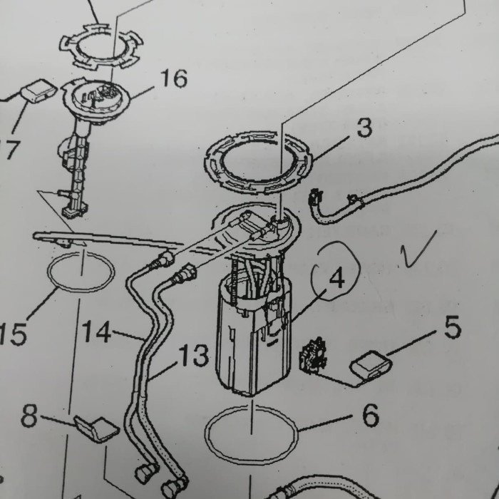 fuel pump chevrolet captiva diesel nfl sifashop45
