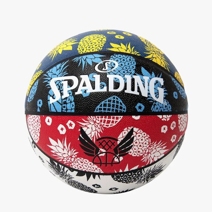 ✨Ori Spalding Trend Tropical Sz7 Composite Basketball -Multi Terbatas