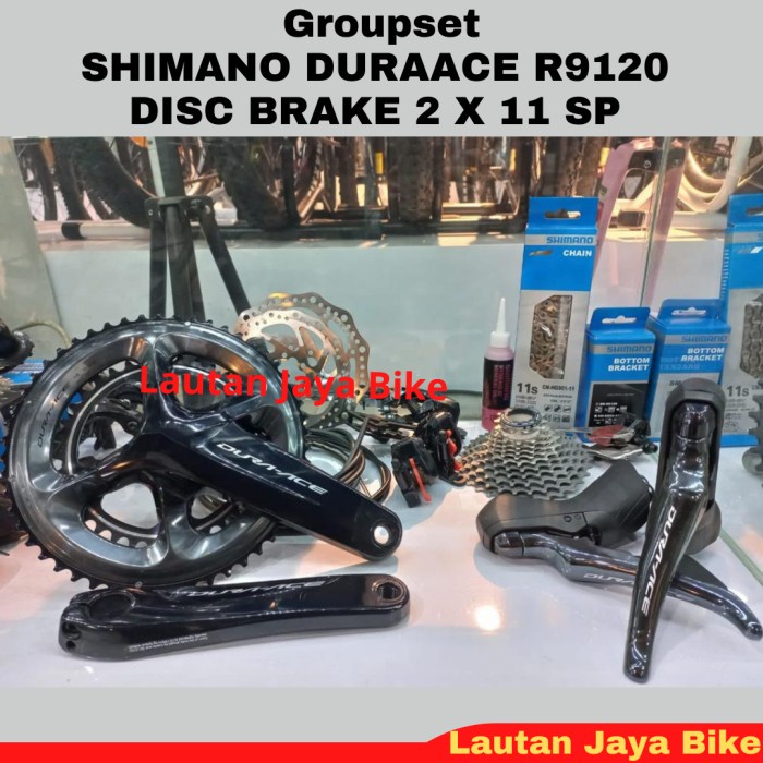 ✨Ori Groupset Shimano Duraace R9120 Hydraulic Disc Brake Bb Terbaru