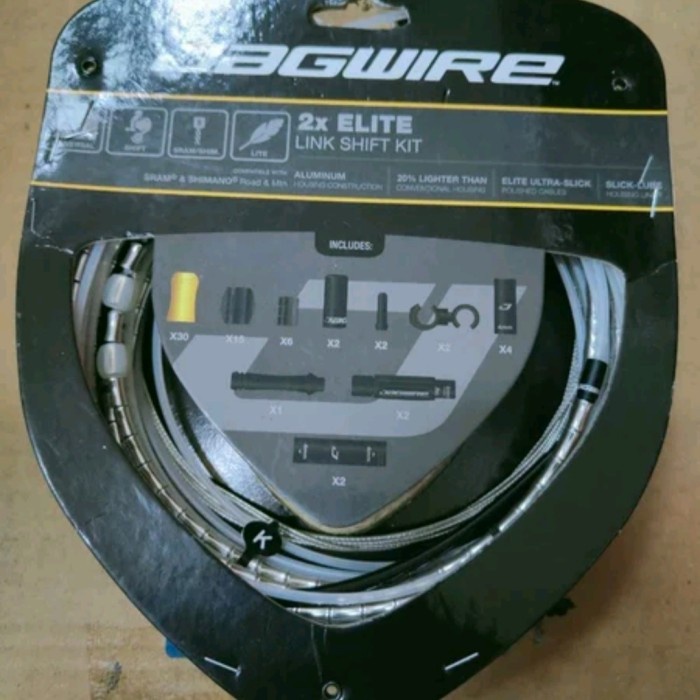 ✨Ori Cable Outer Inner Brake Set Road Bike Jagwire 2Xlink Silver Limited