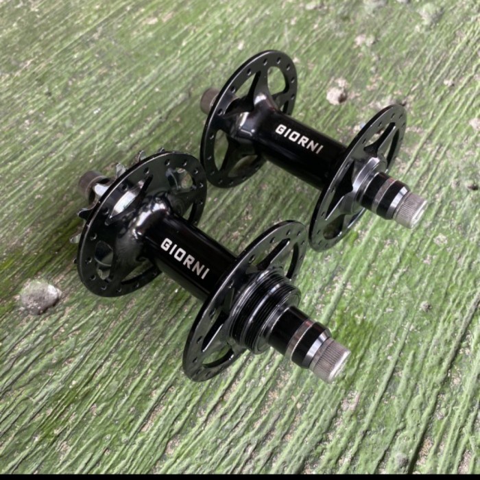 ✨Ori Hub Sepeda Fixie Giorni 36 Hole Bearing 6 Black Diskon