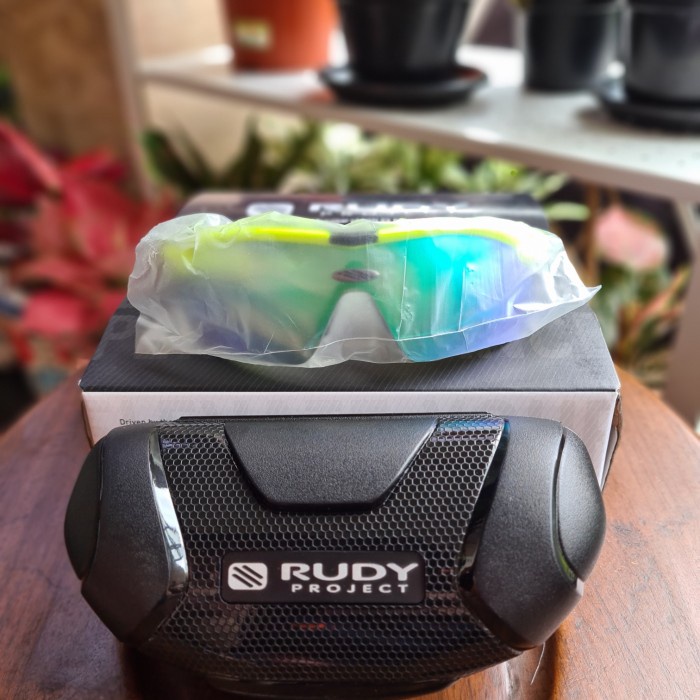 ✨Ori Kacamata Sepeda Rudy Project Genetyk Yellow X Pon 2021 Terbaru