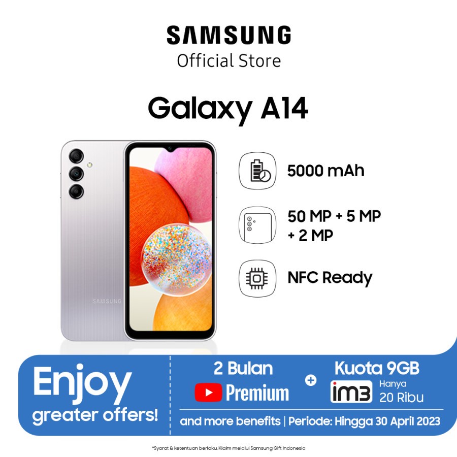 BNOB | SAMSUNG GALAXY A14 4/128GB