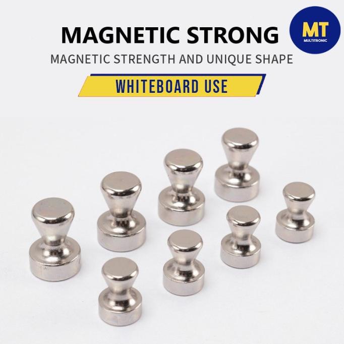 

Magnet Pushpin Whiteboard/papan putih Strong Metal (X820) -