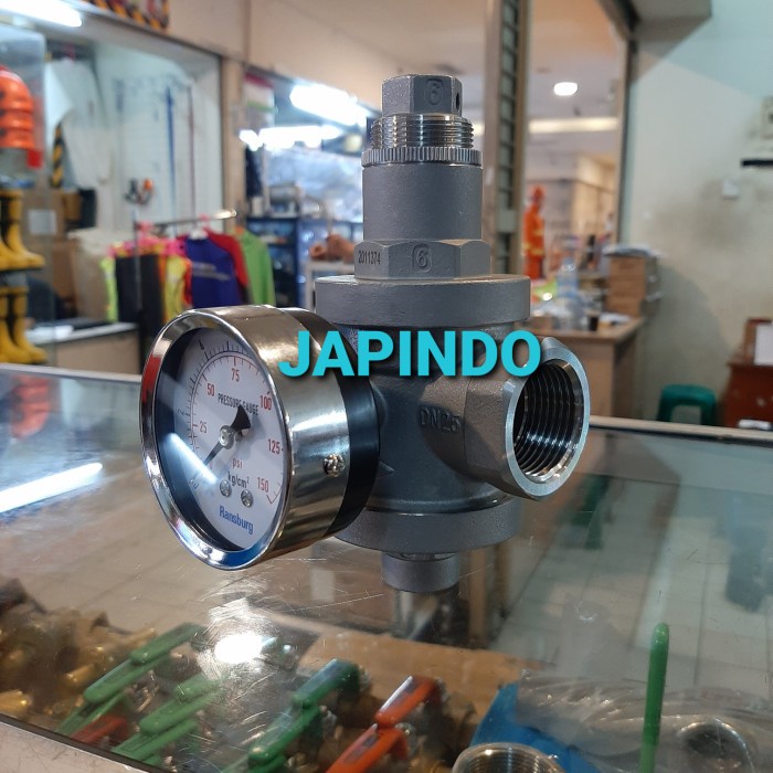 ✅Ready Pressure Reducing Valve/ Pressure Regulator Ss 304 2 Inchi Terbatas