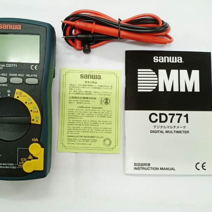 ✅Sale Digital Multimeter Sanwa Cd 771 / Sanwa Multimeter Digital Limited