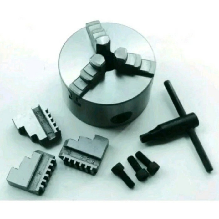 ✅Sale Clow Bubut Mini 5  Chuck Bubut 3 Jaw 5 Inchi Diskon