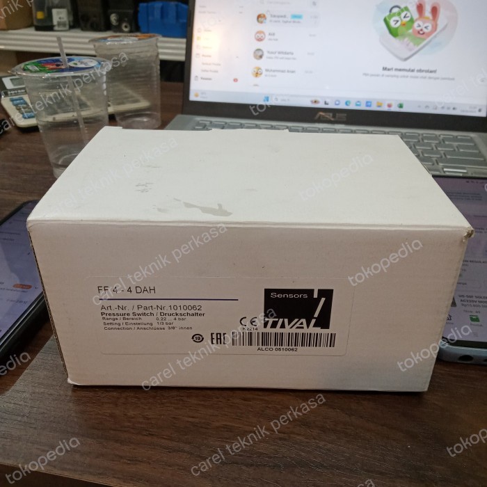✅Ready Pressure Control Tival Ff 4-4 Dah/ Pressure Switch Tival Ff 4-4 Dah Terbaru