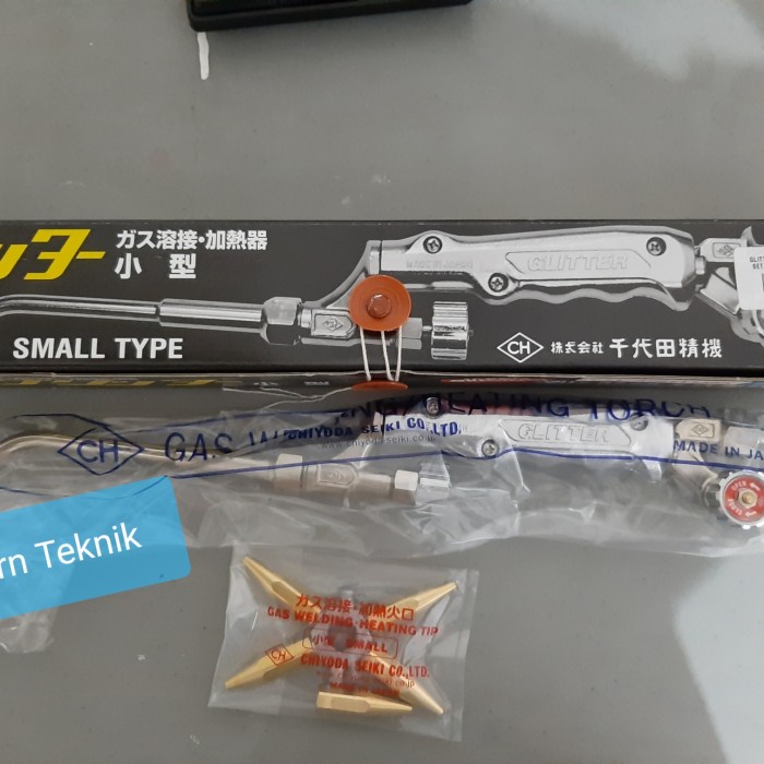 ✅New Ori Glitter Gas Welding Torch Set Ws Acetylene Chiyoda Original Berkualitas