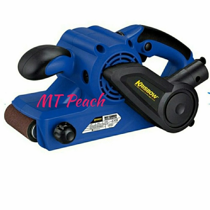 ✅New Ori Mesin Amplas Krisbow Belt Sander 810W Irbs1 533X76Mm Diskon