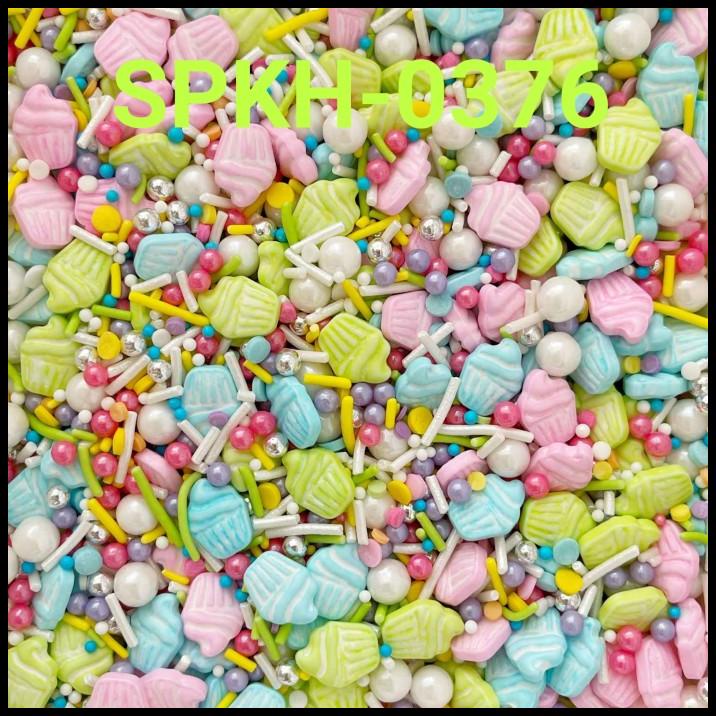 

TERMURAH SPKH-0376 SPRINKLES SPRINKLE 500GR CUPCAKE BIRU PINK HIJAU PASTEL !!!!