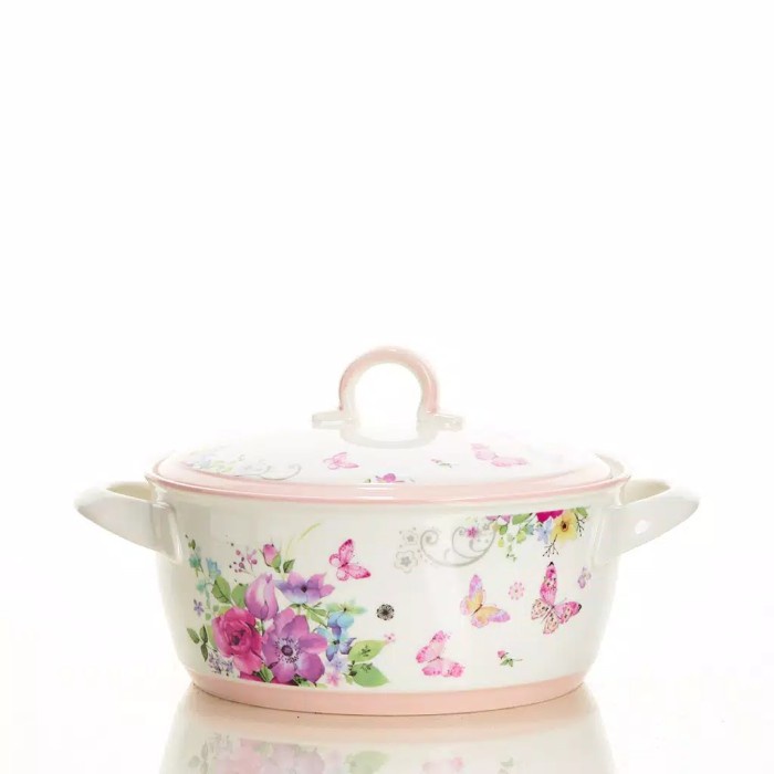 CASSEROLE KERAMIK BULAT / TEMPAT SUP/ TEMPAT SAYUR KERAMIK