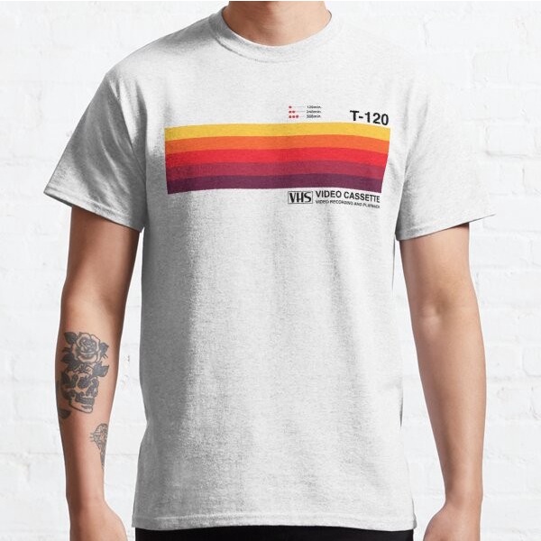 Baju Kaos Sunset Video Cassette VHS