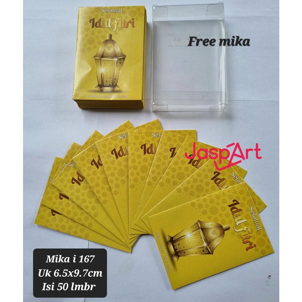 

Amplop / Angpao Lebaran Hari Raya Idul Fitri Mika Isi 50 Lembar Murah Meriah Ready Stock Mika I167
