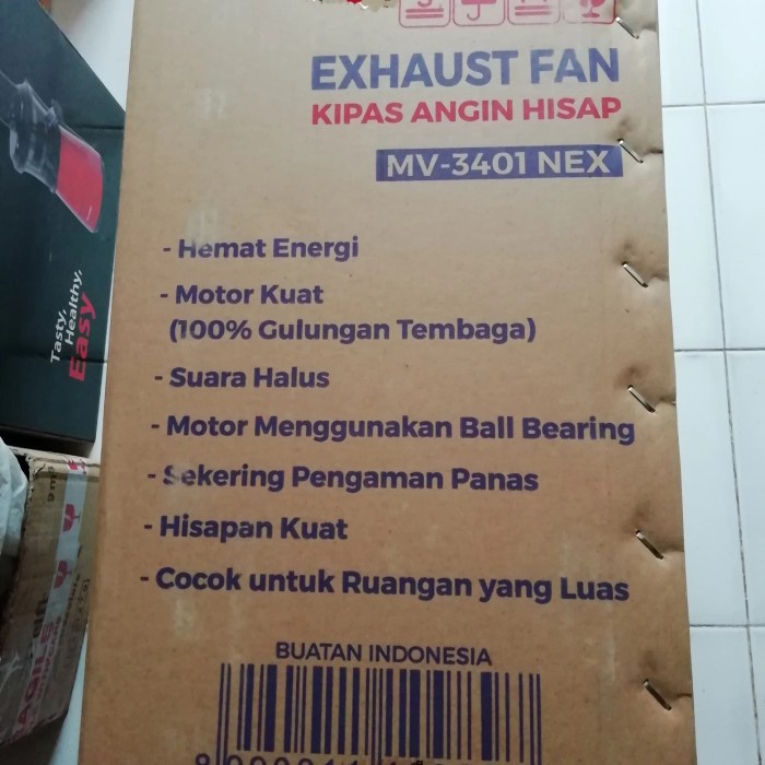 Exhaust Fan Dinding Maspion Mv 3401 Nex 16 Inch