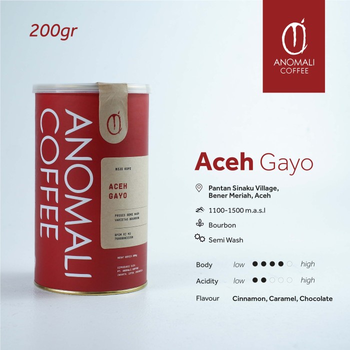 

Anomali Coffee Biji Kopi Aceh Gayo