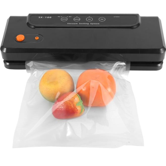 Vacuum Sealer Press Plastik Vakum Makanan Mesin Vacum Daging Ikan Buah
