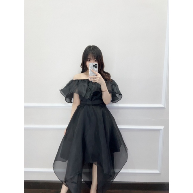 Dress Pendek Wanita Selutut Sexy Korean Style Gaun Pesta Imlek  Rok Dresmidi Panjang Dewasa Perempua