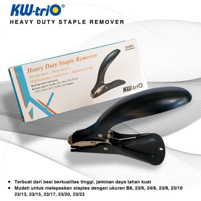 

Heavy Duty Kw-Trio Staple Remover/Puller/ Penarik Paku Kode 87