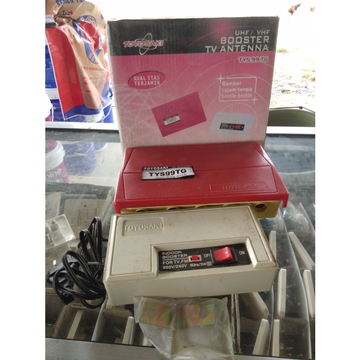 Booster Tv Antena Uhf/Vhf Toyosaki Promo Terbaru