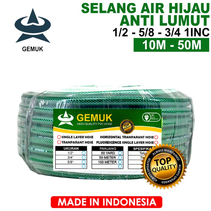 Selang Air 10 Meter / Selang Air 20 Meter / Selang Air Anti lumut