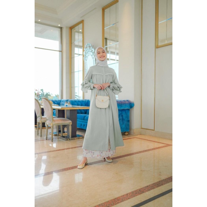 Zytadelia Freissy Dress - Sage Murah Best Seller
