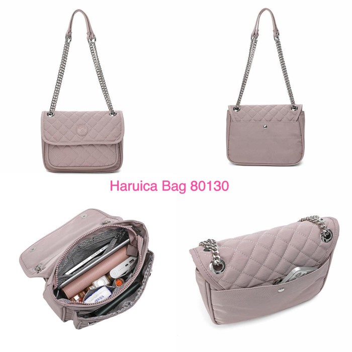 HARUICA BAG 80130 - tas selempang - tas wanita - tas cewek - tas bahu ORIGINAL 100%