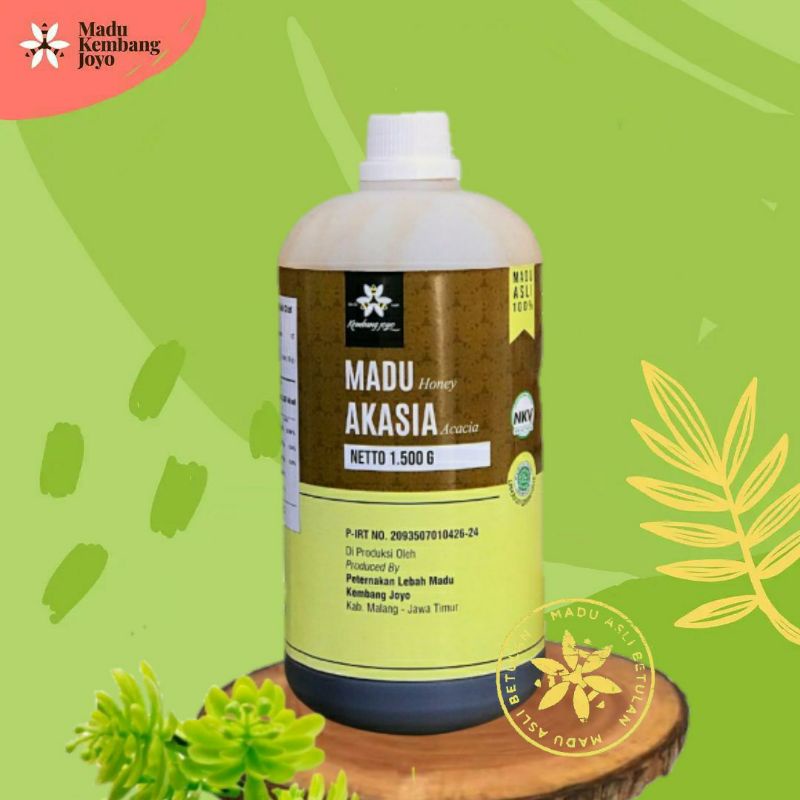 

BUY 1 GET 1 Madu Kembang Joyo - Madu Akasia 1,4Kg / 1400gr - Madu Asli