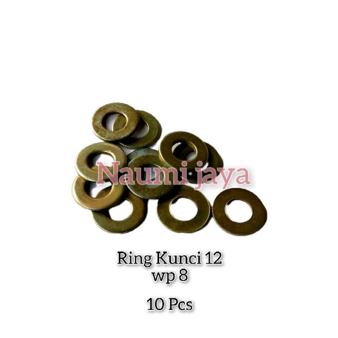 RING PLAT KUNING KUNCI 12 | RING PLAT KUNING WP 8