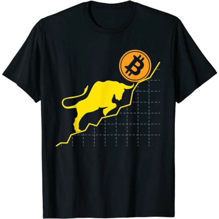Baju Kaos Trader Crypto Asset Trader Bull