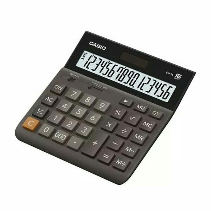 

casio kalkulator calculator casio meja dh-16 dh16 original garansi