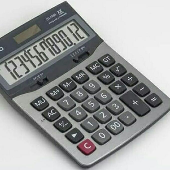 

KALKULATOR/CALCULATOR DESKTOP/CASIO DX-120S/BIG DISPLAY/ORIGINAL#