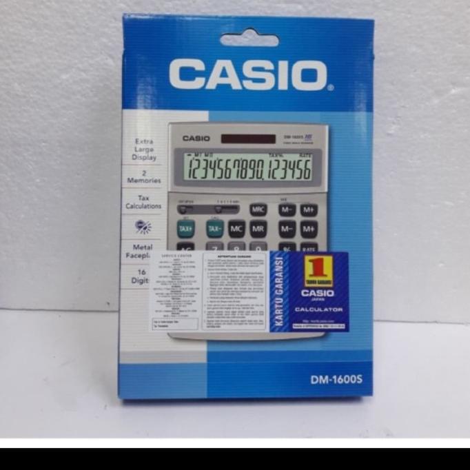 

Casio DM - 1600s