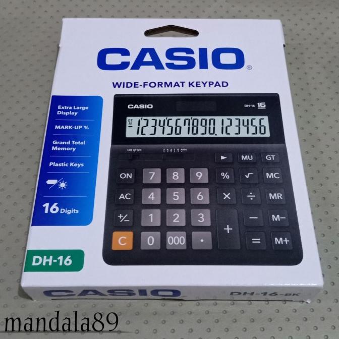 

Kalkulator Casio DH-16 (16 digit) Original